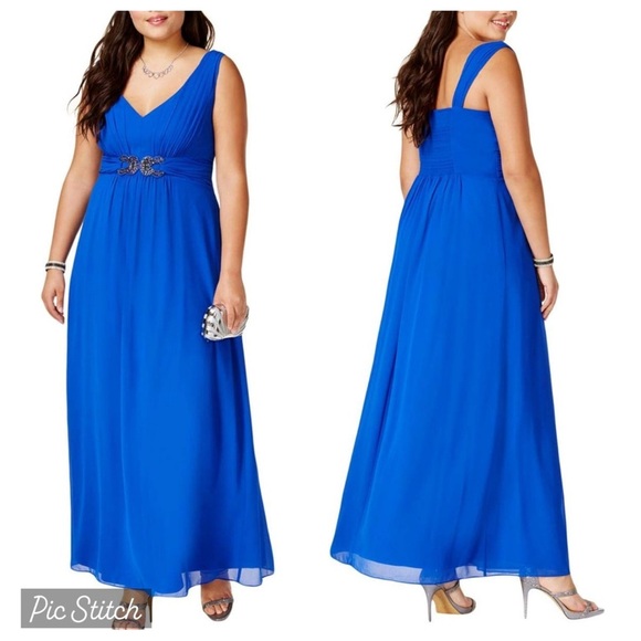 City Chic Dresses & Skirts - NWT City Chick maxi elegant sparkle beaded maxi dress